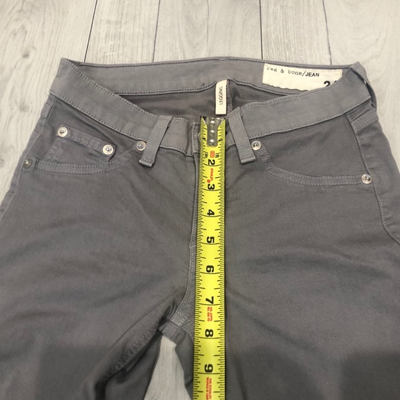 Rag & Bone Womens Grey Jean Skinny Leggings 24 - Picture 4 of 7